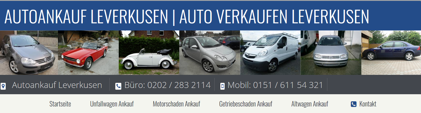 Autoankauf Leverkusen - Autoankauf Leverkusen - schnell und einfach Autos verkaufen