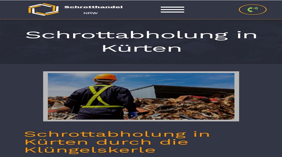 Schrottabholung kürten und der Umgebung-5061a786