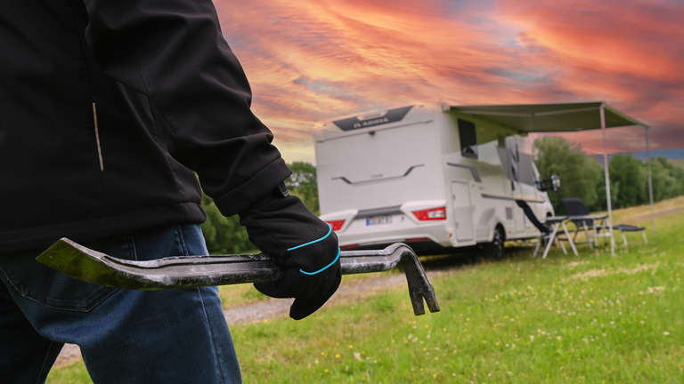 Urlaub mit dem Wohnmobil: Auch auf Eventualitäten vorbereitet sein. Foto: HUK-COBURG © HUK-COBURG