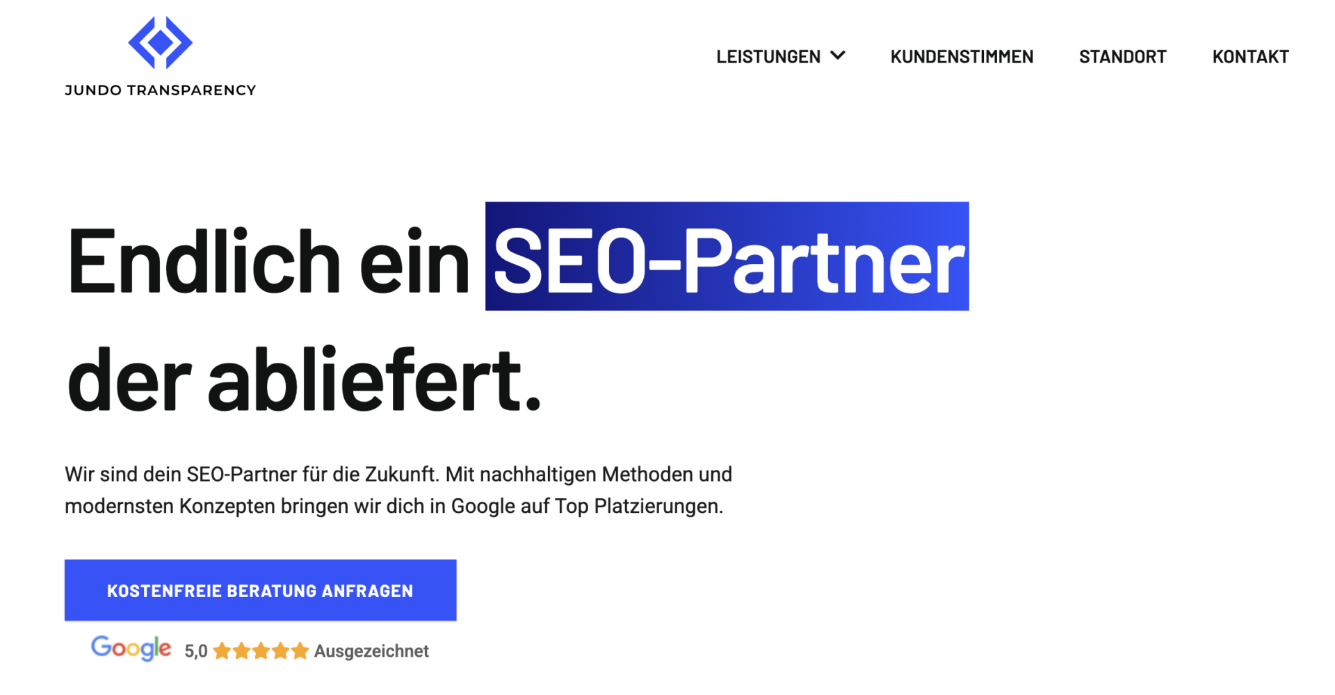 SEO Erfolg mit Jundo Transparency: Ihre Full-Service-Agentur für nachhaltige Sichtbarkeit in Ratingen