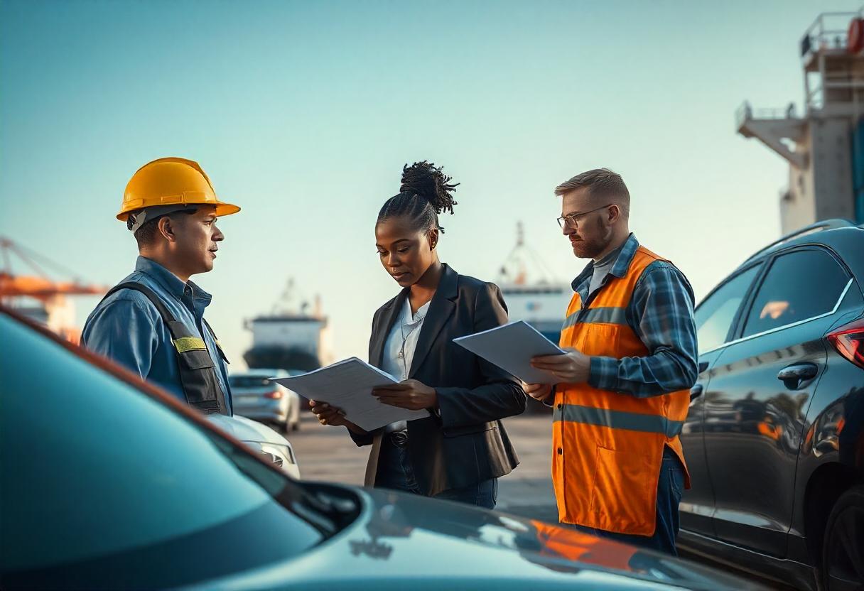 Beliebte Unfallfahrzeuge für den internationalen Exportmarkt